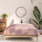 Wavy Dusty Mauve x Whipped Peach Comforter Gallery Image 3