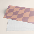 Wavy Dusty Mauve x Whipped Peach Wrapping Paper Gallery Image 2