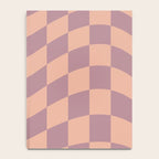 Wavy Dusty Mauve x Whipped Peach Notebook Gallery Image 4