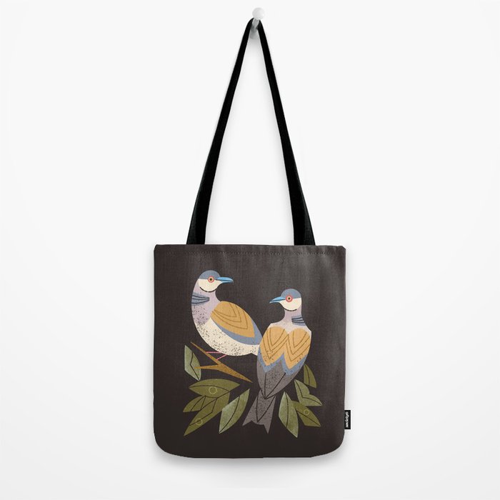 Two Turtle Doves Tote Bag Gallery Image 2