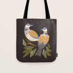 Two Turtle Doves Tote Bag Gallery Image 1