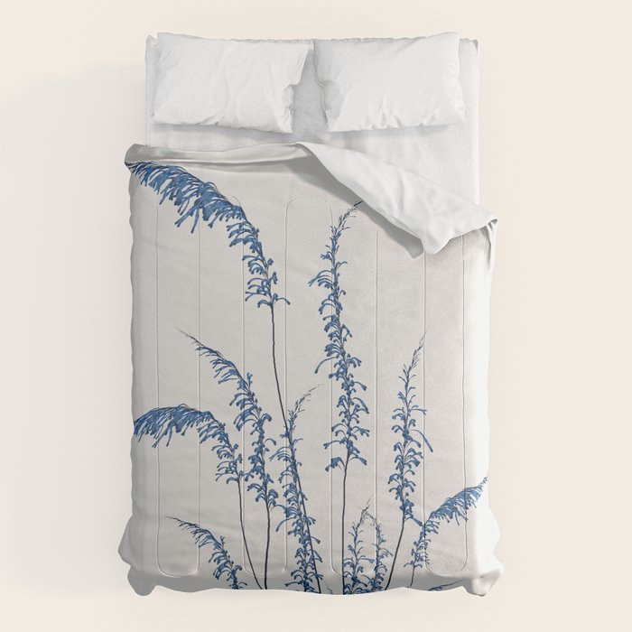 Blue flowers 2 Comforter Gallery Image 6