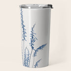 Blue flowers 2 Travel Mug Gallery Image 2