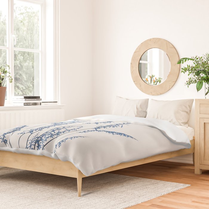 Blue flowers 2 Duvet Cover Gallery Image 2