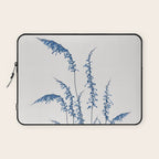 Blue flowers 2 Laptop Sleeve Gallery Image 1