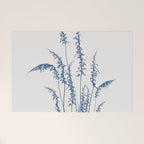 Blue flowers 2 Welcome Mat Gallery Image 1