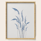 Blue flowers 2 Serving Tray Gallery Image 1