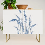 Blue flowers 2 Credenza Gallery Image 1