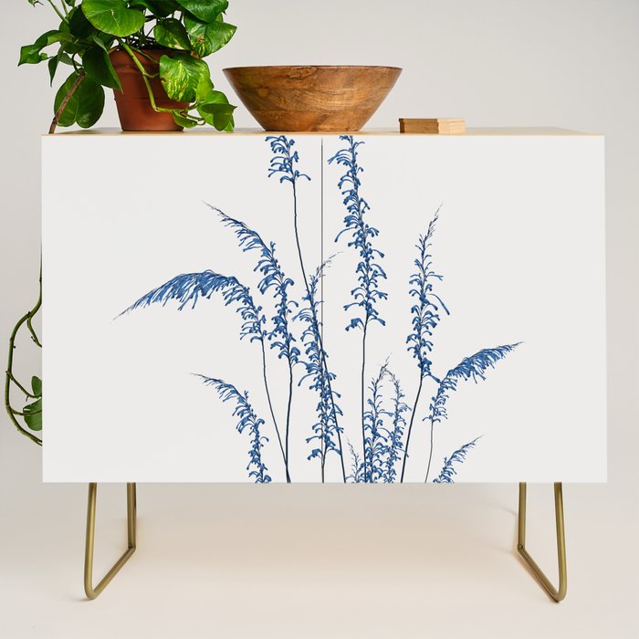 Blue flowers 2 Credenza Gallery Image 1