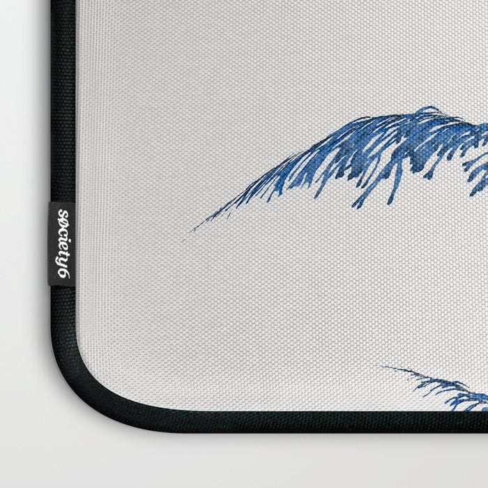 Blue flowers 2 Laptop Sleeve Gallery Image 3