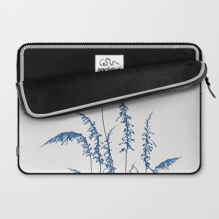 Blue flowers 2 Laptop Sleeve Gallery Image 2