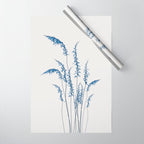 Blue flowers 2 Wrapping Paper Gallery Image 1