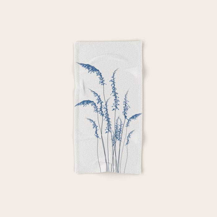 Blue flowers 2 Bath Towel Gallery Image 1