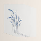 Blue flowers 2 Wrapping Paper Gallery Image 3