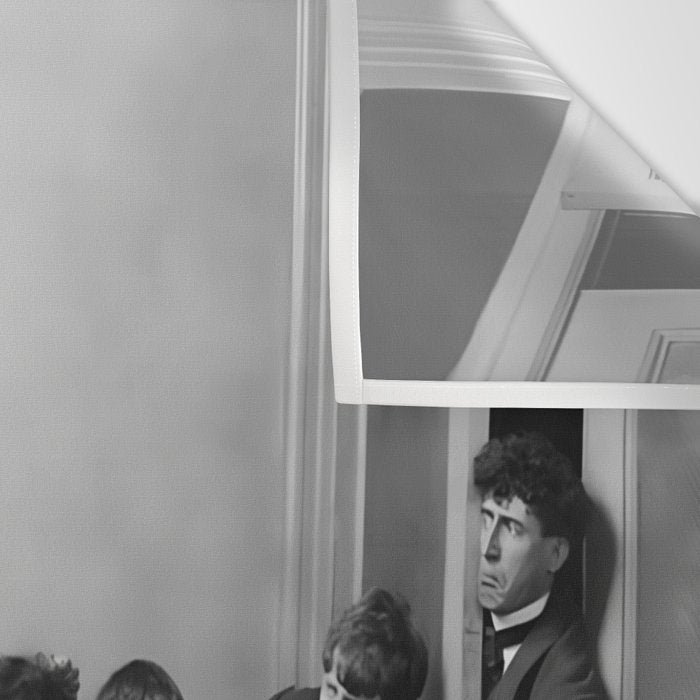 Boys will be boys funny school boys rough housing black and white vintage photograph by Fitz Guerin Wall Tapestry Gallery Image 3