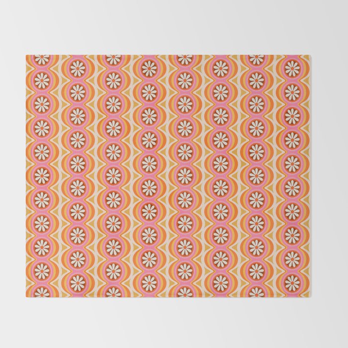 Wavy Daisy Throw Blanket Gallery Image 2