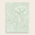 William Morris Chrysanthemum Toile Willow Green Notebook Gallery Image 4