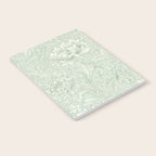 William Morris Chrysanthemum Toile Willow Green Notebook Gallery Image 2