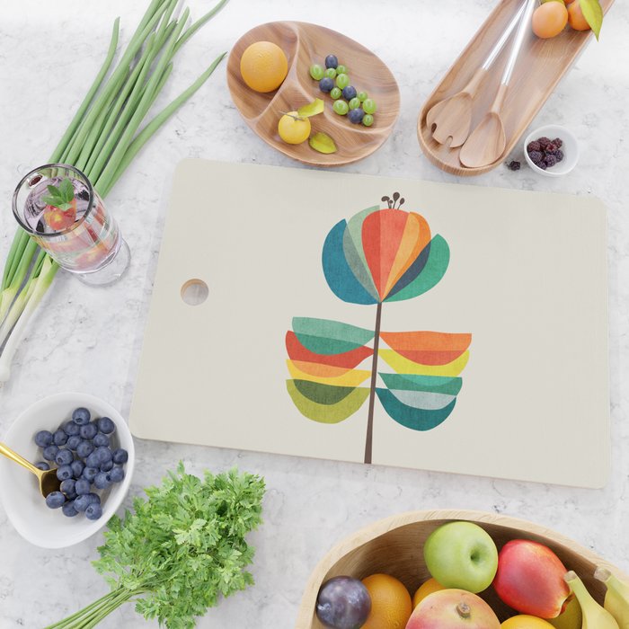 Whimsical Bloom Cutting Board Gallery Image 2