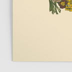Botanical Pug Poster Gallery Image 3