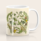 Botanical Pug Coffee Mug Gallery Image 1