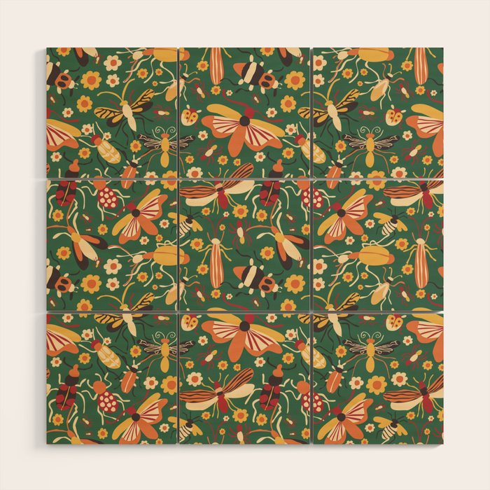 Insects Wood Wall Art Gallery Image 1
