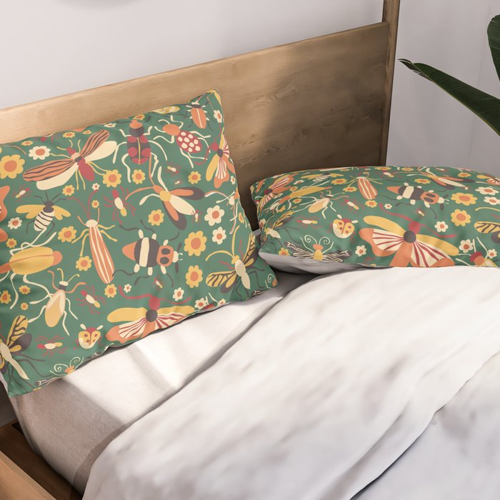 Insects Pillow Sham Gallery Image 2