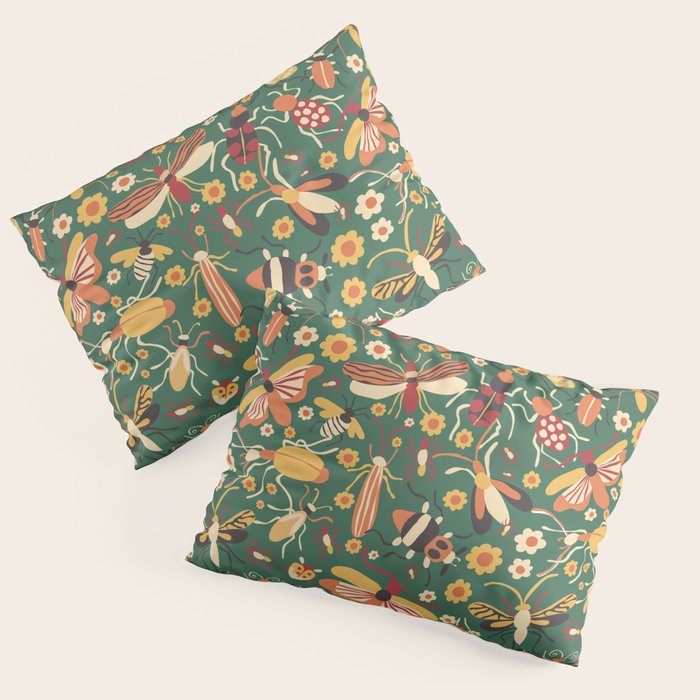 Insects Pillow Sham Gallery Image 3
