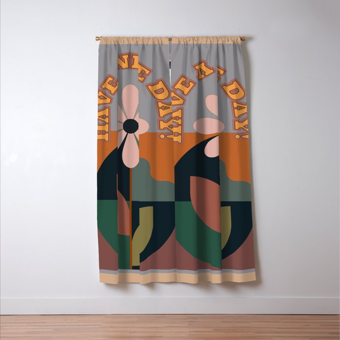 Have A Nice Day 8 Window Curtain Gallery Image 3