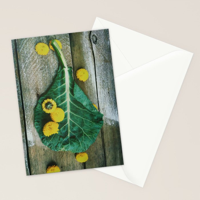 Collard Greens Stationery Card Gallery Image 2