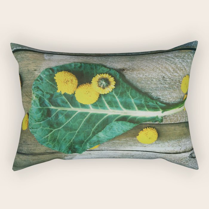 Collard Greens Rectangular Pillow Gallery Image 2