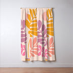 Retro Dancing Garden Window Curtain Gallery Image 3