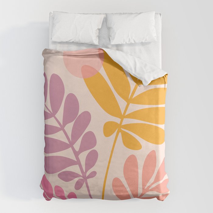 Retro Dancing Garden Duvet Cover Gallery Image 6