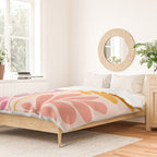 Retro Dancing Garden Duvet Cover Gallery Image 2