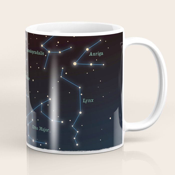 Falling star constellation Coffee Mug Gallery Image 1