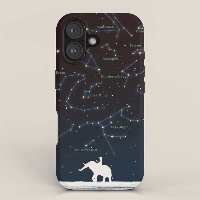 Falling star constellation iPhone Case Gallery Image 1