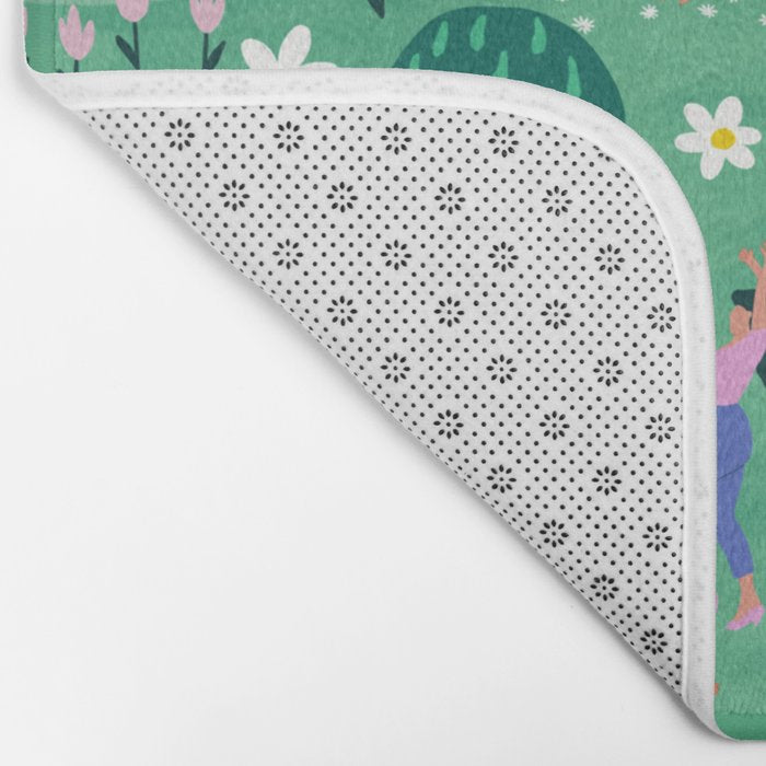 Spring Festival Bath Mat Gallery Image 2