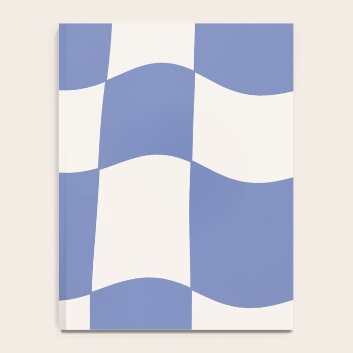 wavy check | cobalt Notebook Gallery Image 4