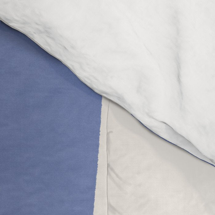 wavy check | cobalt Comforter Gallery Image 4