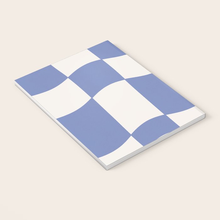 wavy check | cobalt Notebook Gallery Image 3