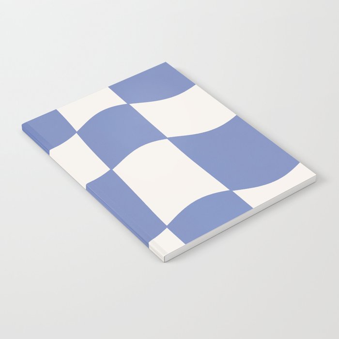 wavy check | cobalt Notebook Gallery Image 2