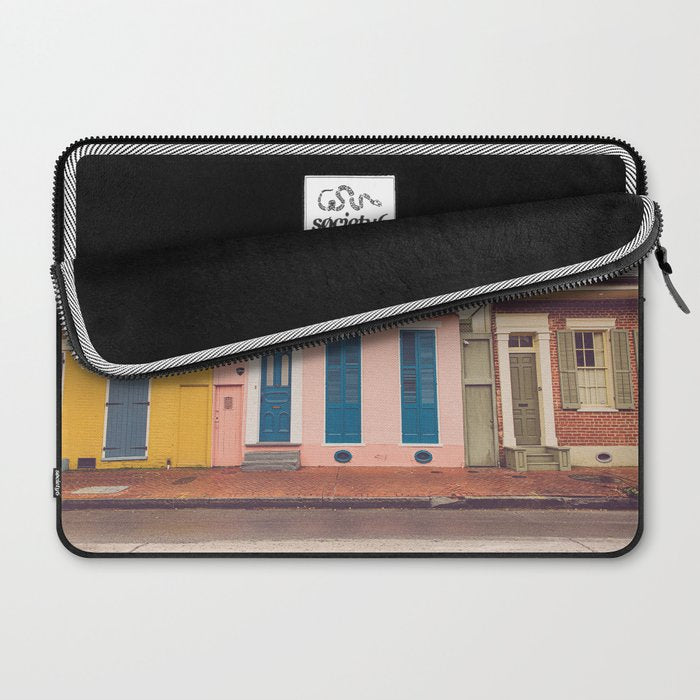French Quarter Colors x New Orleans Photography Laptop Sleeve Gallery Image 2