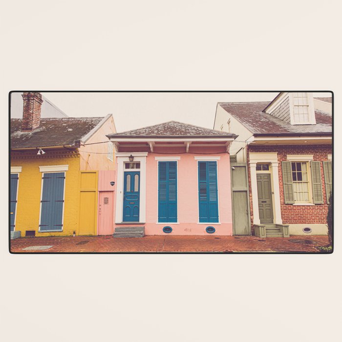 French Quarter Colors x New Orleans Photography Desk Mat Gallery Image 3