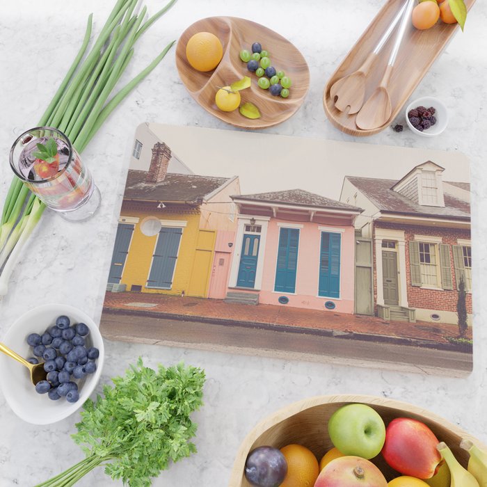 French Quarter Colors x New Orleans Photography Cutting Board Gallery Image 2