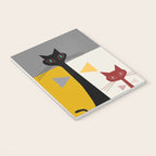 Mid-Century Modern Art Cats Notebook Gallery Image 3
