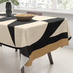 Modern geometric shapes 45 Tablecloth Gallery Image 3