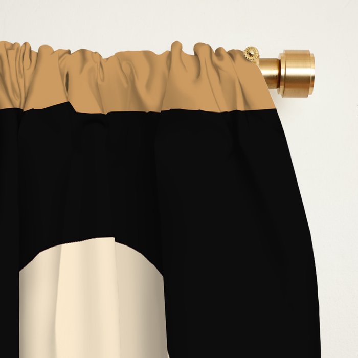 Modern geometric shapes 45 Window Curtain Gallery Image 2