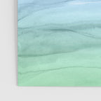 Layers Blue Ombre - Watercolor Abstract Poster Gallery Image 3