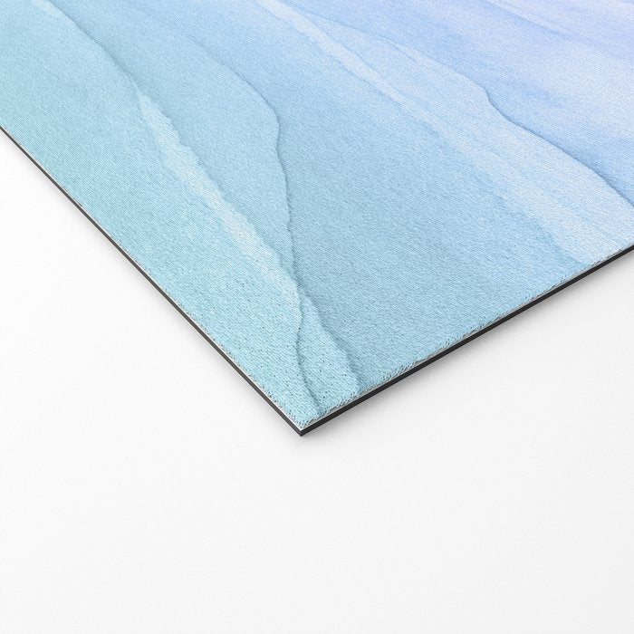 Layers Blue Ombre - Watercolor Abstract Welcome Mat Gallery Image 2