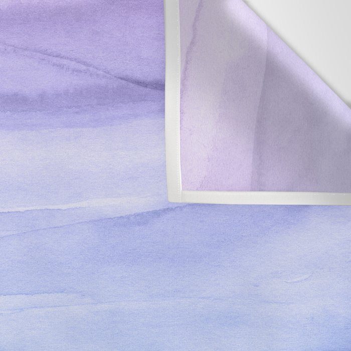 Layers Blue Ombre - Watercolor Abstract Wall Tapestry Gallery Image 3